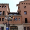 Fachada Ciencias de la Salud y del Deporte. Campus de Huesca
