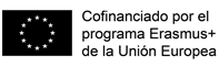 Cofinanciado programa Erasmus + de la Unión Europea