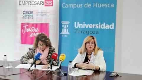 Presentación de las actividades del convenio Unizar_Amephu en el Campus de Huesca